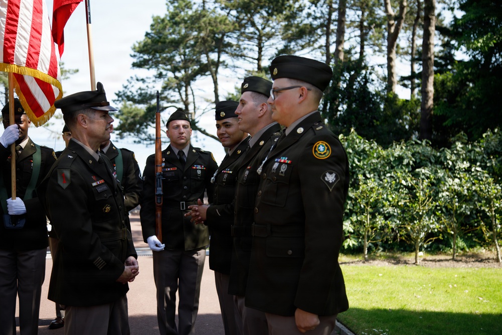 Allies honor fallen Americans at Normandy Memorial Day ceremony