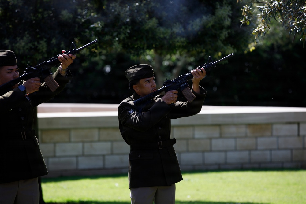 Allies honor fallen Americans at Normandy Memorial Day ceremony