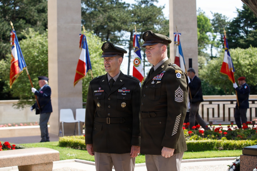 Allies honor fallen Americans at Normandy Memorial Day ceremony