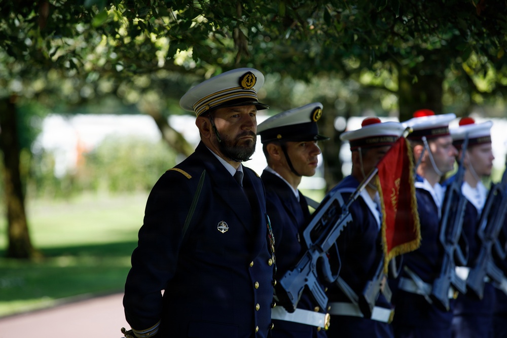 Allies honor fallen Americans at Normandy Memorial Day ceremony