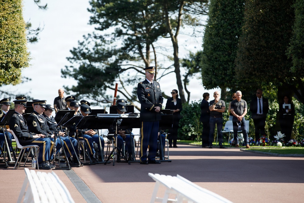 Allies honor fallen Americans at Normandy Memorial Day ceremony
