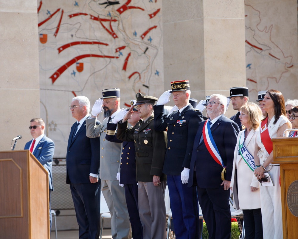 Allies honor fallen Americans at Normandy Memorial Day ceremony