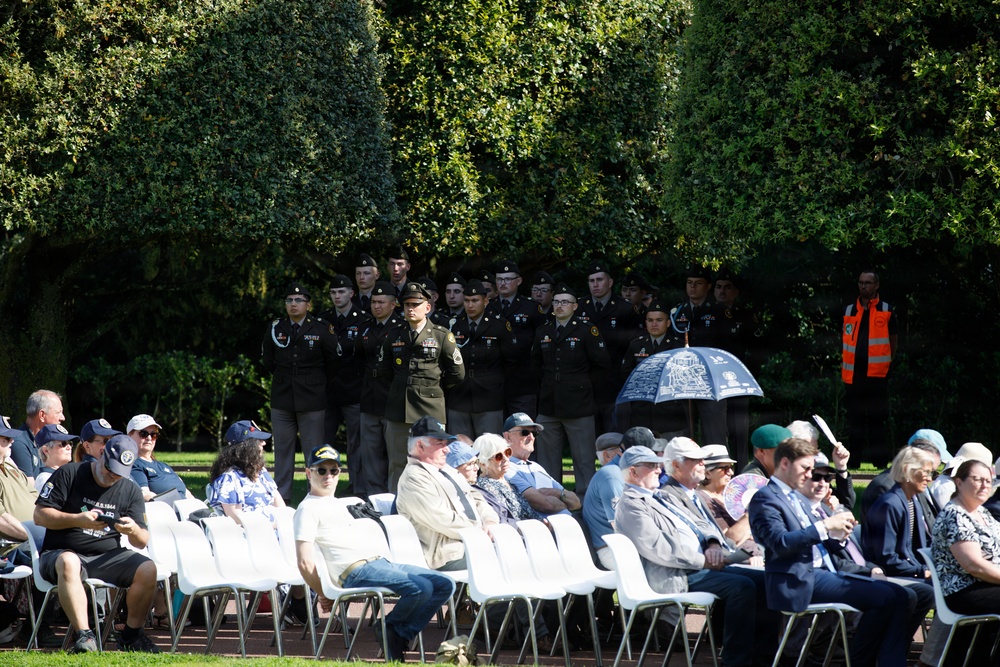 Allies honor fallen Americans at Normandy Memorial Day ceremony