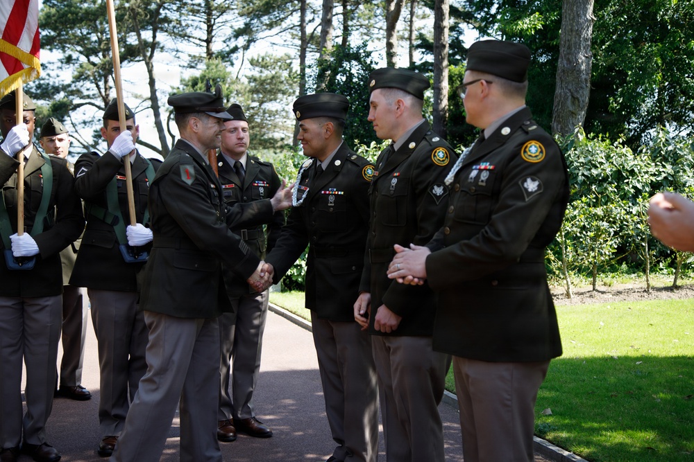 Allies honor fallen Americans at Normandy Memorial Day ceremony