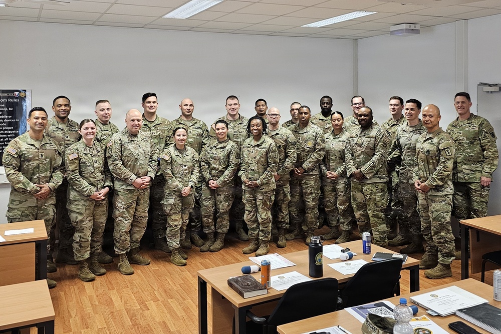 USAG Rheinland-Pfalz marks first anniversary of pre-command course