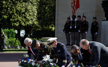 Allies honor fallen Americans at Normandy and Brittany Memorial Day ceremony