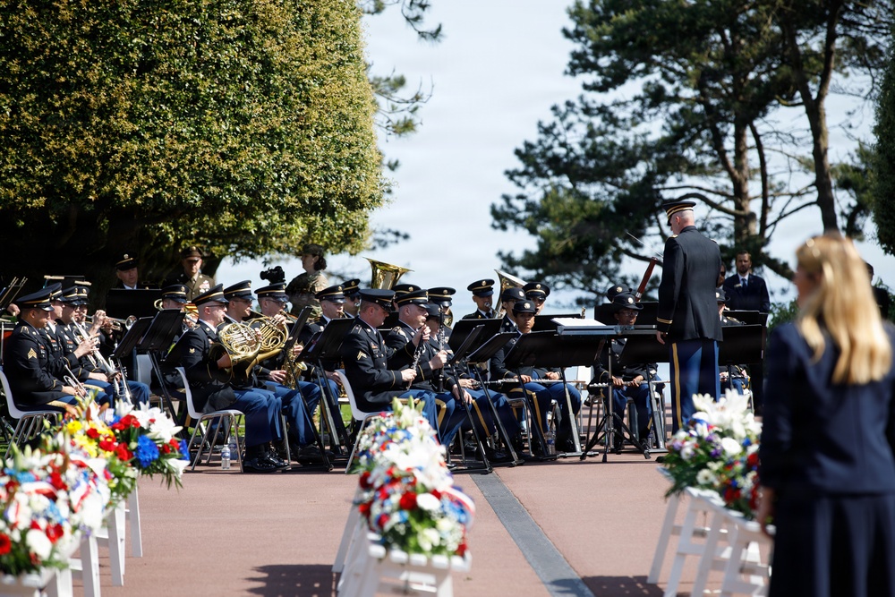 Allies honor fallen Americans at Normandy Memorial Day ceremony