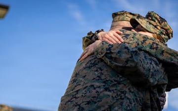 Indiana native, U.S. Marine officer promotes during deployment in Baltic Sea