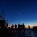 USS Mount Whitney Night Flight Operations