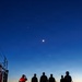 USS Mount Whitney Night Flight Operations