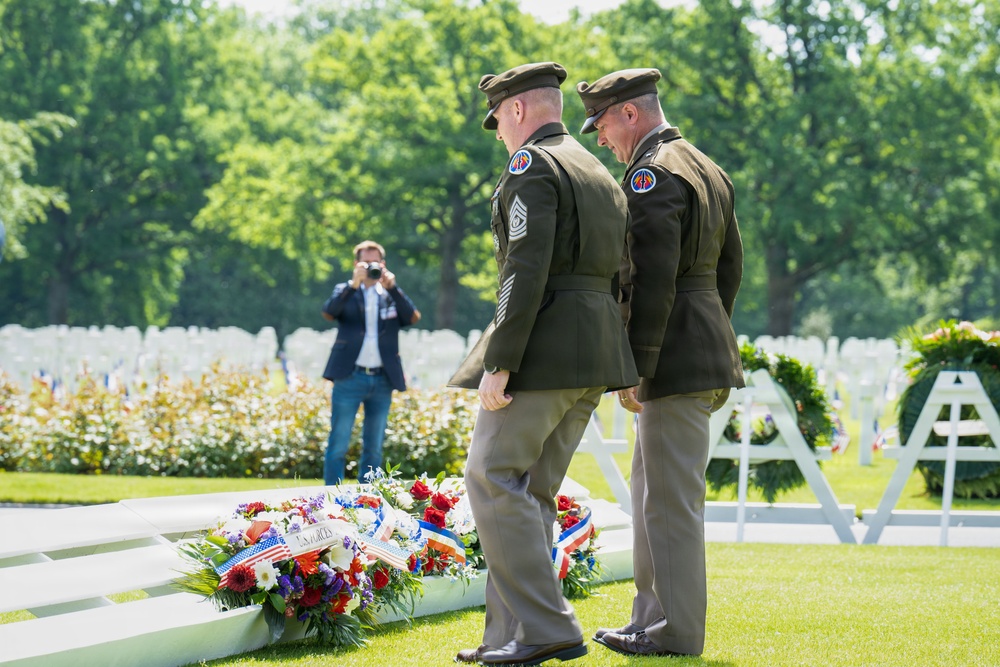 Multi-Domain Command - Europe participates in Memorial Day Ceremony at Lorraine American Cemetery