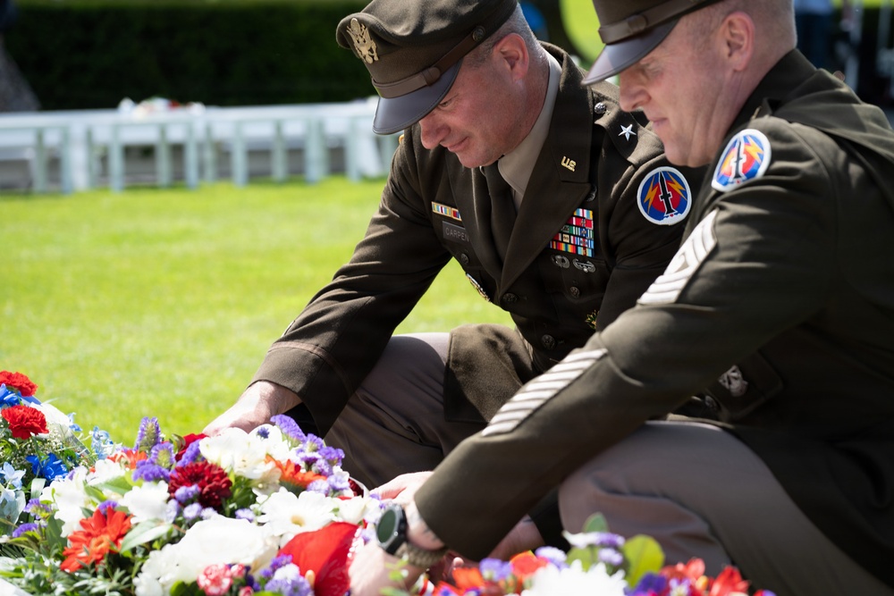 Multi-Domain Command - Europe participates in Memorial Day Ceremony at Lorraine American Cemetery