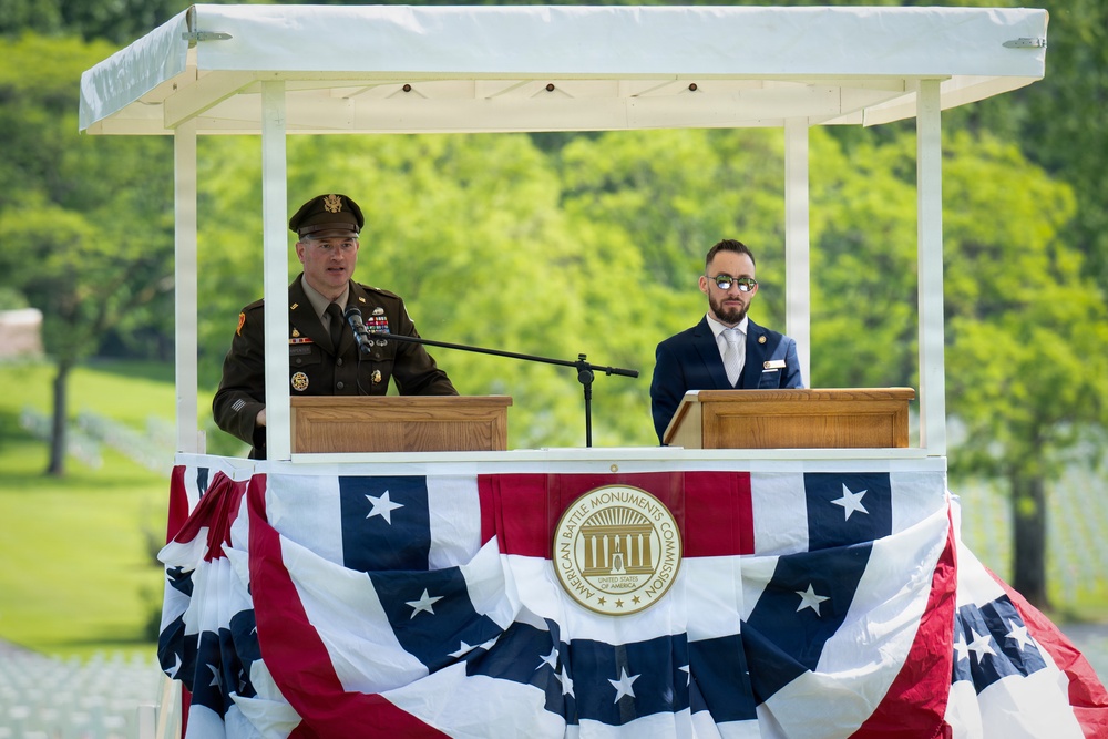 Multi-Domain Command - Europe participates in Memorial Day Ceremony at Lorraine American Cemetery