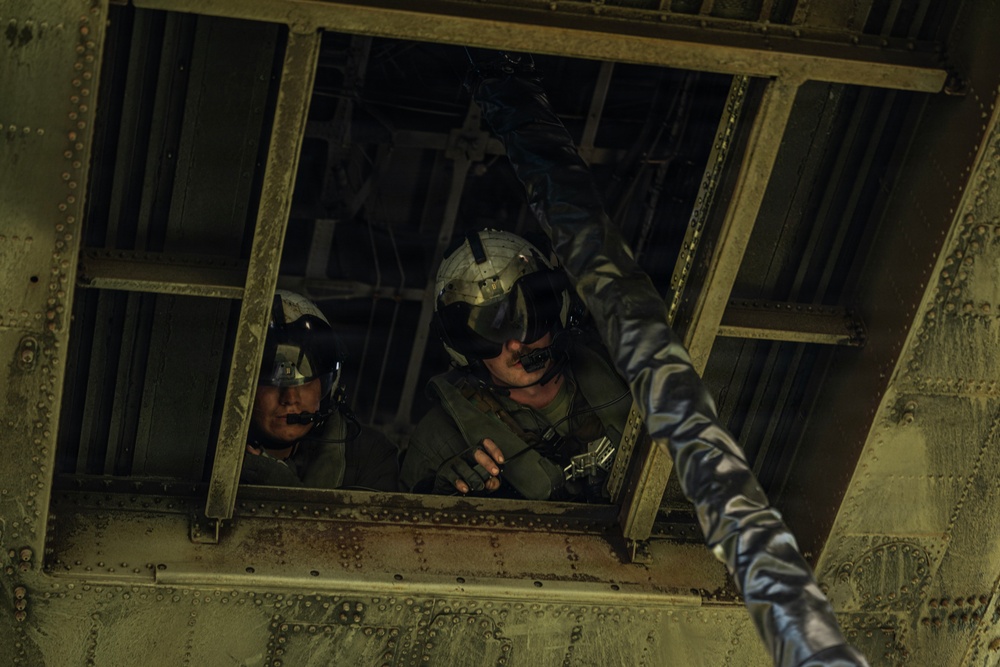 621st CRG HST Supports HMHT-302 Aircrew Training