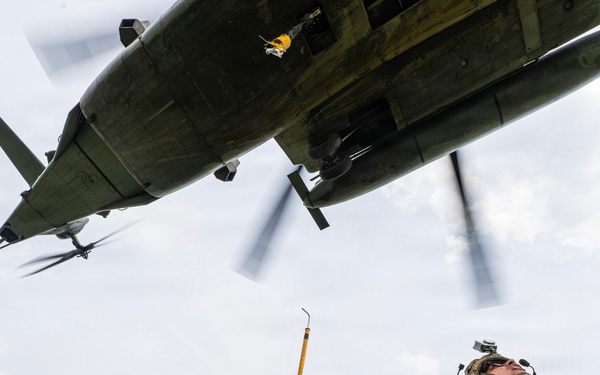 621st CRG HST Supports HMHT-302 Aircrew Training