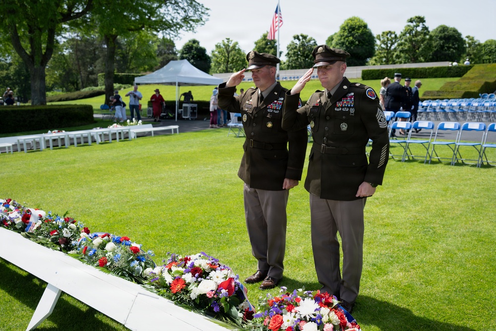 Multi-Domain Command - Europe participates in Memorial Day Ceremony at Lorraine American Cemetery