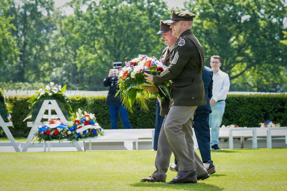 Multi-Domain Command - Europe participates in Memorial Day Ceremony at Lorraine American Cemetery