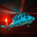 USS Mount Whitney Night Flight Operations