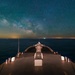 USS Mount Whitney Night Flight Operations