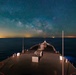USS Mount Whitney Night Flight Operations