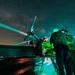 USS Mount Whitney Night Flight Operations
