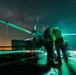 USS Mount Whitney Night Flight Operations