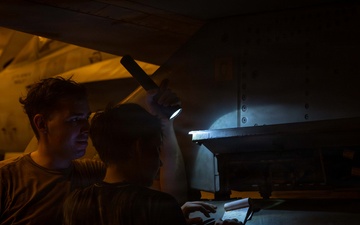 Abraham Lincoln Conducts Operations