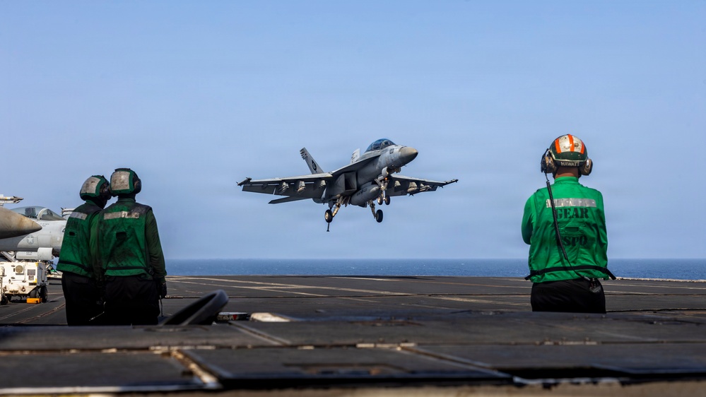 Abraham Lincoln Conducts Flight Operations