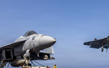 Abraham Lincoln Conducts Flight Operations