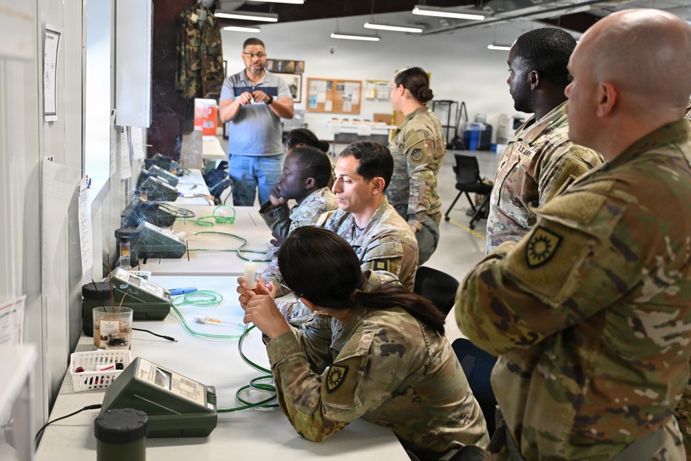 Soldiers Attend CBRN Defense Course at JB MDL