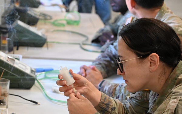 CBRN Classroom Training Prepares Soldiers at JB MDL
