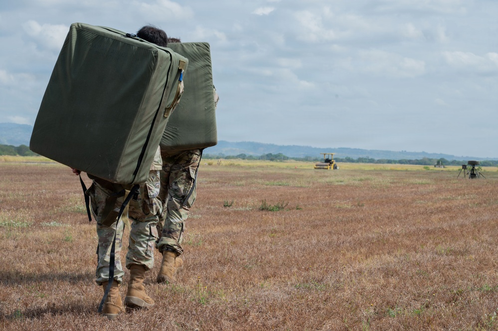 Balikatan 2026: U.S. Airmen maintain receiver transmitter during BK26