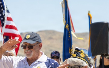 Memorial Day observance at Mountain View Cemetery in Barstow