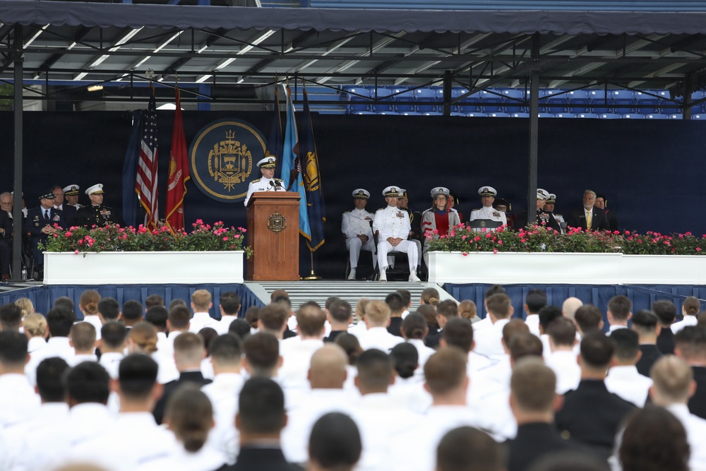 CNO Attends USNA Graduation