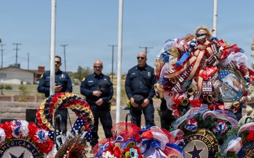 Memorial Day observance at Mountain View Cemetery in Barstow