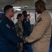 Capt. Timothy Carter, Commander Amphibious Squadron Eleven Visits USS Rushmore