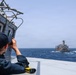 USS John Finn Conducts a Replenishment-at-Sea With USNS Henry J. Kaiser