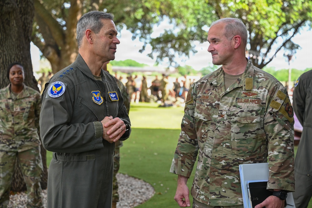 Air Force Chief of Staff Gen. Ken Wilsbach Visits Special Warfare Training Wing, April 22, 2026