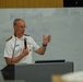 Rear Adm. Eric Ver Hage speaks at Harrisburg University