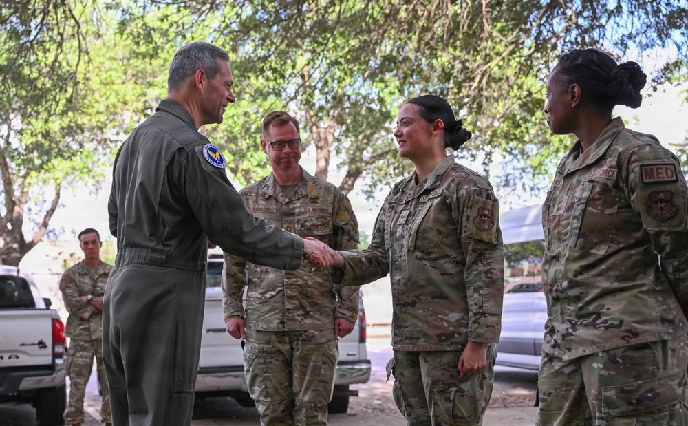 Air Force Chief of Staff Gen. Ken Wilsbach Visits Special Warfare Training Wing, April 22, 2026