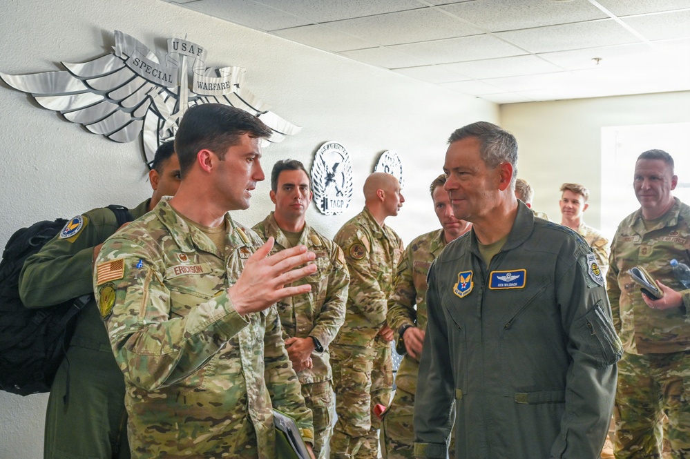 Air Force Chief of Staff Gen. Ken Wilsbach Visits Special Warfare Training Wing, April 22, 2026