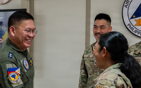 Balikatan 2026: 21st AEW leadership meets with Air Logistics Command leadership