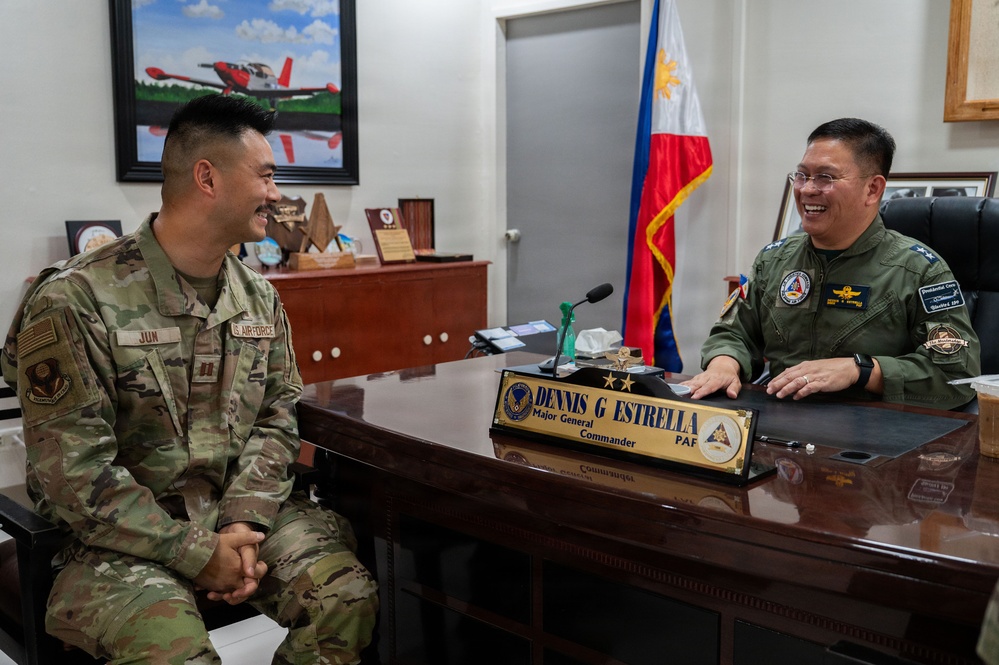Balikatan 2026: 21st AEW leadership meets with Air Logistics Command leadership