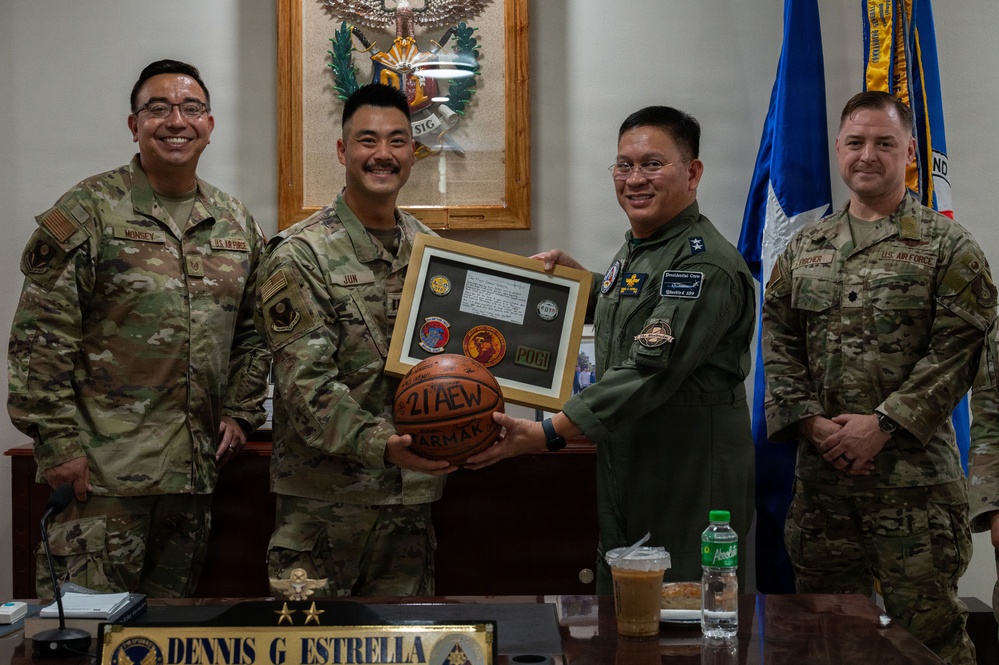 Balikatan 2026: 21st AEW leadership meets with Air Logistics Command leadership
