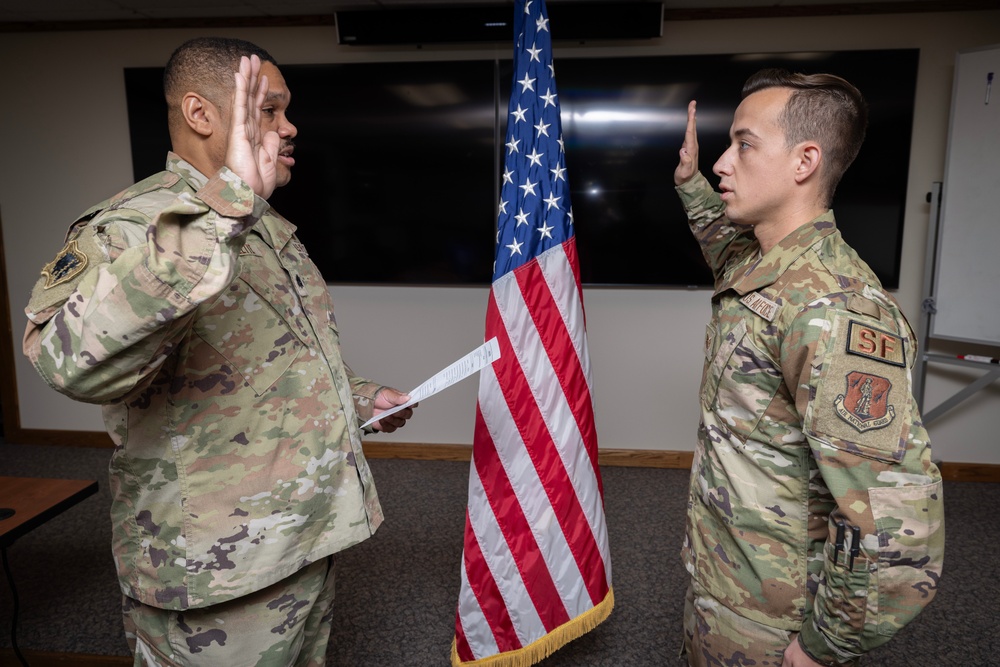 Langill first Defender direct commission in New Jersey Air National Guard