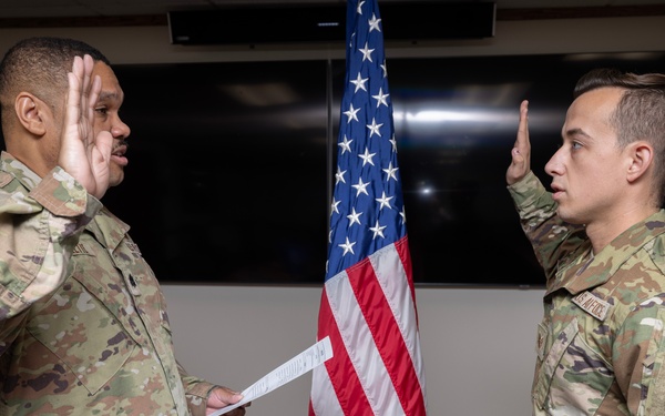 Langill first Defender direct commission in New Jersey Air National Guard