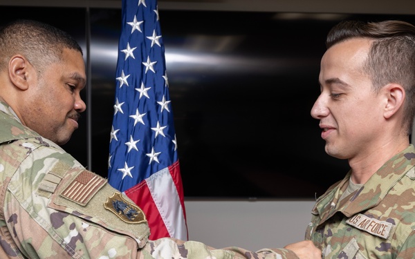 Langill first Defender direct commission in New Jersey Air National Guard