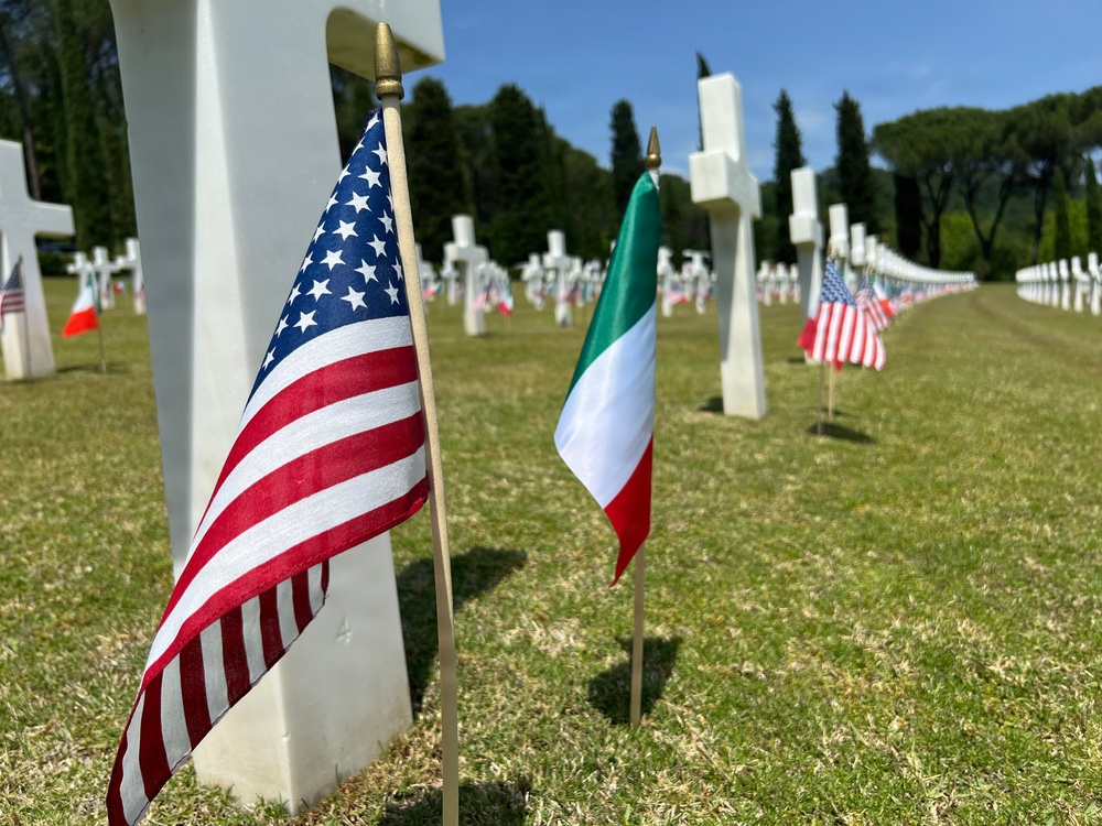 Honoring the Fallen at Florence American Cemetery on Memorial Day