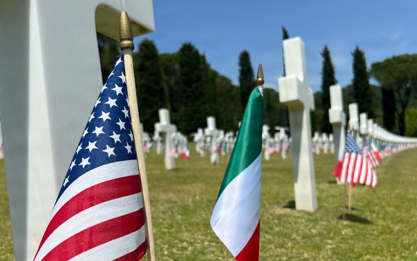 Honoring the Fallen at Florence American Cemetery on Memorial Day