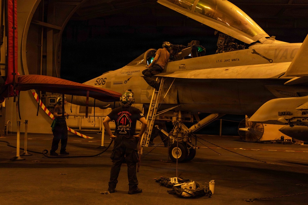 USS Abraham Lincoln Conducts Operations
